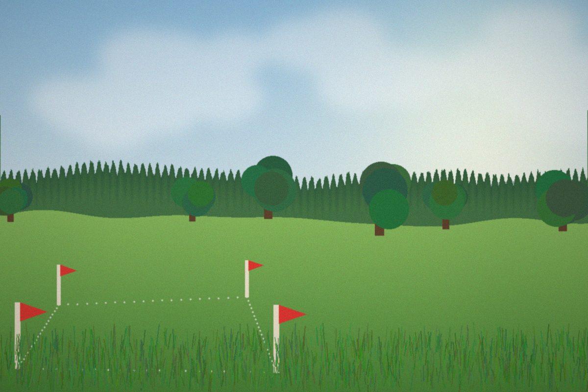Земельный участок на опушке леса